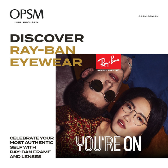 opsm ray ban prescription sunglasses